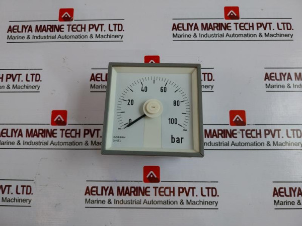 Gossen Analogue Panel Ammeter 0-100 Bar 600V Cat III