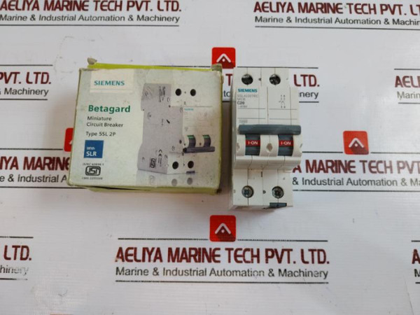 Siemens 5Sl42207Rc Miniature Circuit Breaker C20 2-pole ~415V