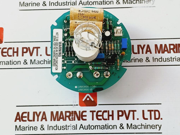 Federal Signal 200D866-01 Signal Stobe Light Pc Board 200D866 120V