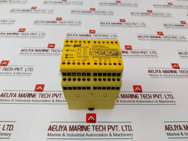 Pilz Pdz 24Vdc 2N/O 2N/C Safety Relay 774400 24 Vdc 10,0W 