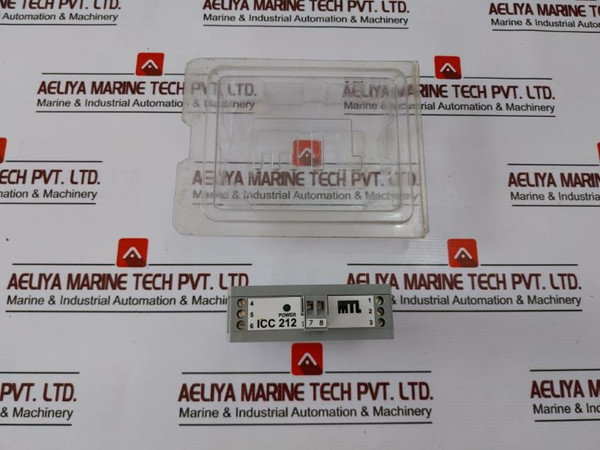 Mtl Instruments Icc 212 Repeater Power Supply/Isolating Driver 20-35Vdc
