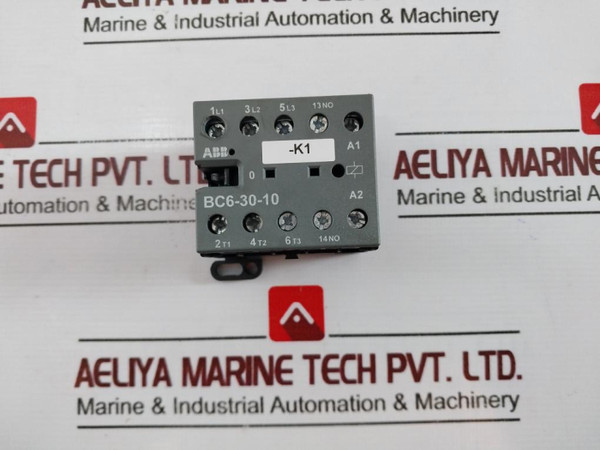 Abb Bc6-30-10 Mini Contactor 24 V Dc-3 No-0 Nc-screw Terminal