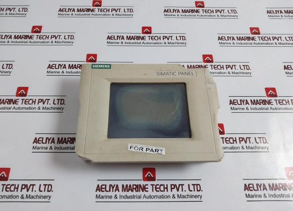 Siemens Tp 170A Simatic Touch Control Panel Dc 24V/240Ma 24Vdc 0V (Not Working)