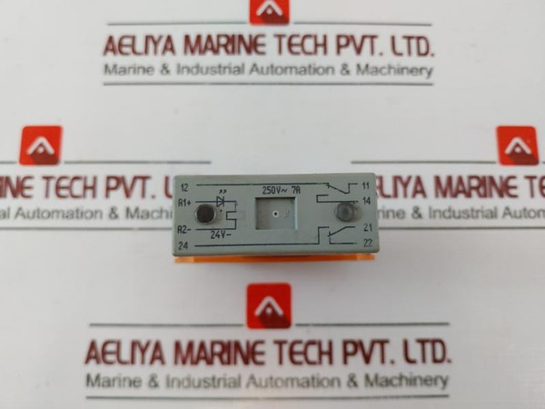 Wago 286-312 Switching Relay Module 24V Dc Input, 250V Ac/7A Output, Iec 60947-7