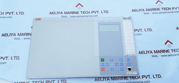 Abb Rel670 Transmission Line Distance Protection 1Mrk00008-kb Sw1.2