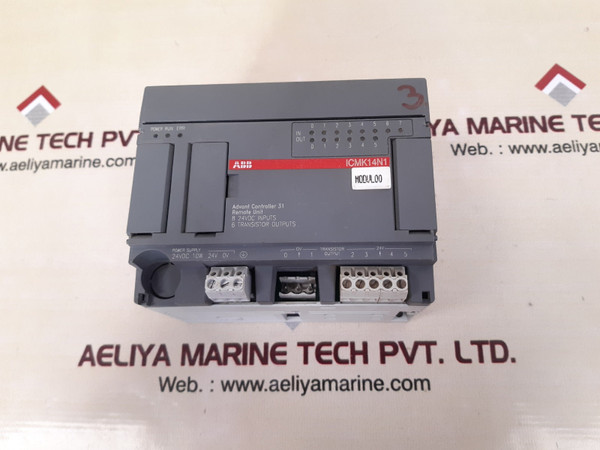 Abb Icmk14N1-h10 Advant Controller 31 Remote Unit 6 Transistor Outputs 0-24Vdc