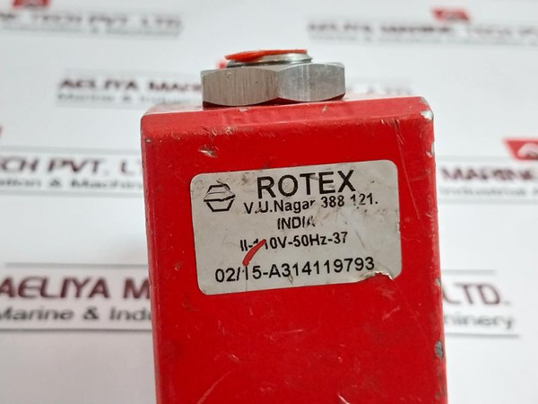 Rotex 30310-3-2R-b5-s2 Fluid Control System Ii-110 Vac 50 Hz 85 Ma