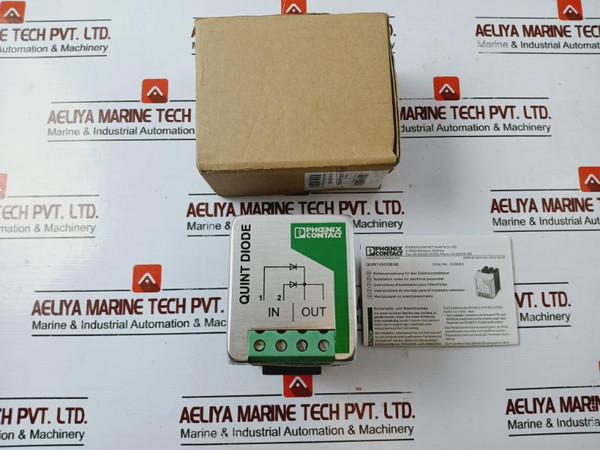 Phoenix Contact Quint-diode/40 Redundancy Module 24V Made By Phoenix Contact Gmbh & Co.Kg