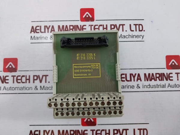 Wieland Bamberg 87.210.2205 K Plc Board 87.210.2225 L 60Vac 75Vdc Web 1001