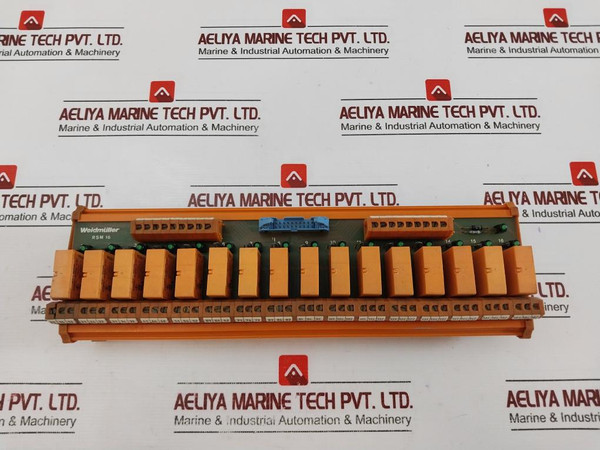 Weidmuller Rsm 16R 24Vdc Fb20 Gem+ 16-channel Relay Module 805073