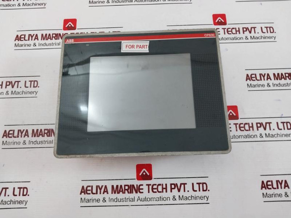 Abb Cp630 1Sap530100R0001 Touch Screen Control Panel 24Vdc 0.65A (Not Working)