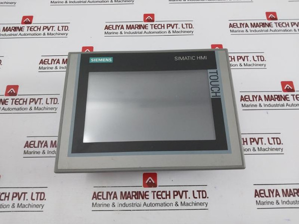 Siemens 6Av2 124-0Gc01-0Ax0 Comfort Panel Dc 24V 0.85A Max (Not Working)