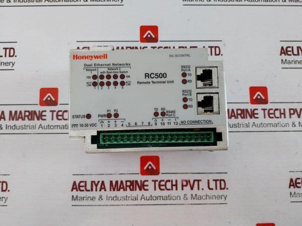 Honeywell Rc-scontrl Remote Terminal Unit 10-30Vdc, Rc500, Rev: 1.24
