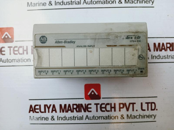 Allen-bradley 1794-ie8 Flex I/O Analog Input Module, 8 Single-ended Input, Rev. A01, Ser. B