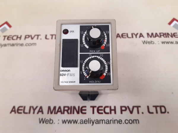 Omron Sdv-fm6 Voltage Sensor Detector 100/110 Vac
