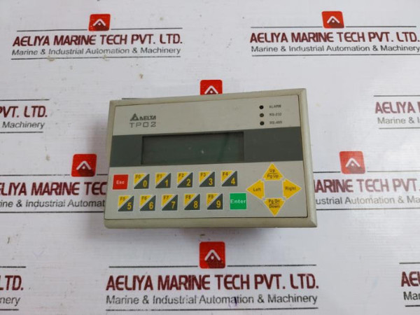 Delta Tp02G-as1 Human Machine Interface Controller 24Vdc 3W (Not Working)