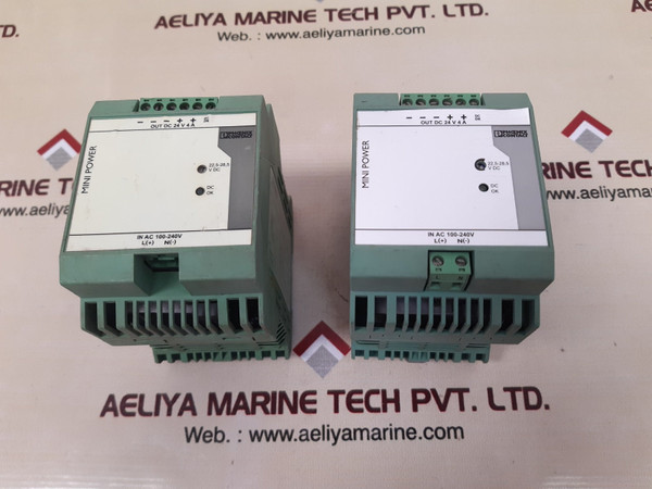 Phoenix Contact Mini-ps-100-240Ac/24Dc/4 Quint-diode Power Supply Module