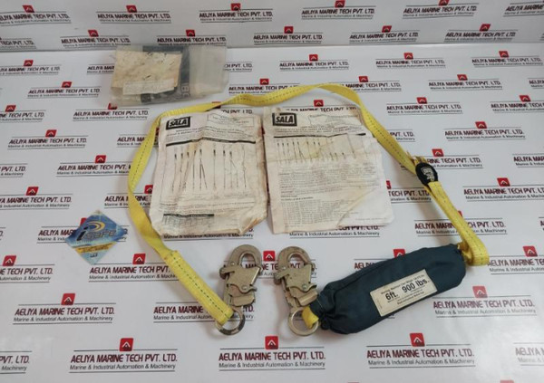 Dbi Sala 1240006 Shock Absorbing Lanyard Hook Anchor Harness Connector 6Ft 900 Lbs