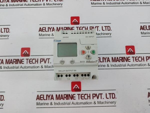 Crouzet Sa12 Millenium Ii+ Relay Output 24Vdc 8A/250Vac, 0.5 Nm, V1.2.30