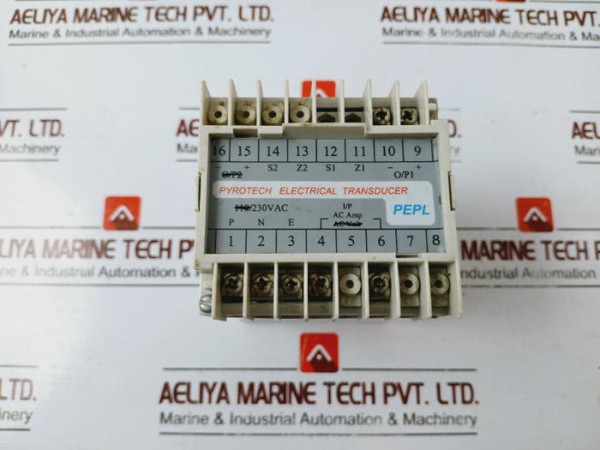 Pepl Pyrotech Electrical Transducer 220 Vac , 04 – 20 Ma