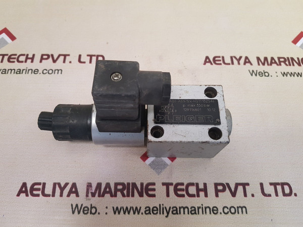 Pleiger Wdefa06-ab1-1/X-hs1T13Z546 Hydraulic Direction Valve Equipment