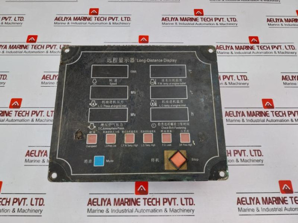 Long Distance Display Panel Module Engine Temperature Leak Overspeed Indicator
