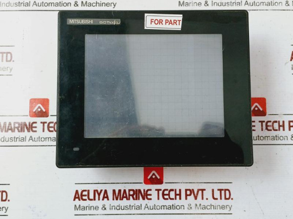 Mitsubishi Gt1050-qbbd Graphic Operation Terminal Panel Got1000 24Vdc(Not Working)