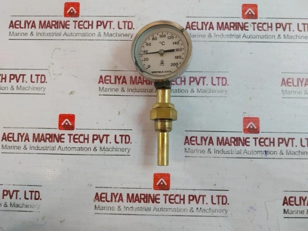 Rexo Therm 0-200°C Thermometer Temperature Gauge Ptfe