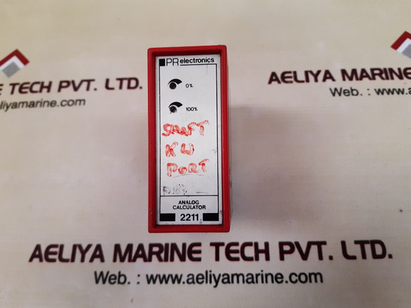 Pr electronics 2211 analog calculator bb2a