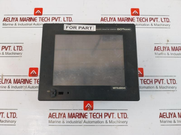 Mitsubishi Electric Gt1155-qsbd Graphic Operation Terminal Display Hmi  (Not Working)