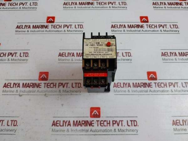Mitsubishi Electric Y-1 Trip Check Device Ac100-120V,Ac200-240V 50/60Hz
