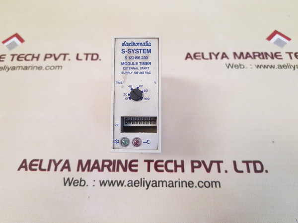 Electromatic s-system s 122156 230 module timer