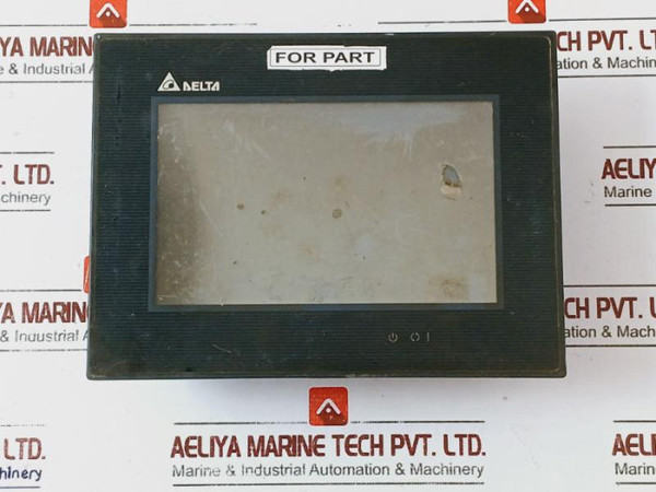 Delta Dop-b07S415 Human Machine Interface Touch Panel Dc+24V Class 2/200 Ma(Not Working)