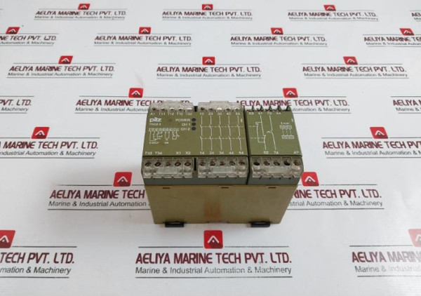 Pilz Pnoz 3 Safety Switch Relay 24Vdc 5S 250/400Vac 8/5A