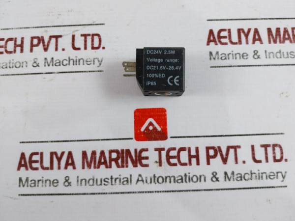 Airtac Dc24V 2.5W Solenoid Coil Dc21.6V-26.4V