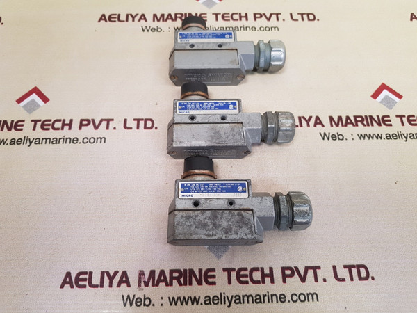 Micro Switch Bze6-2Rn Snap Switch 480 Vac 15A