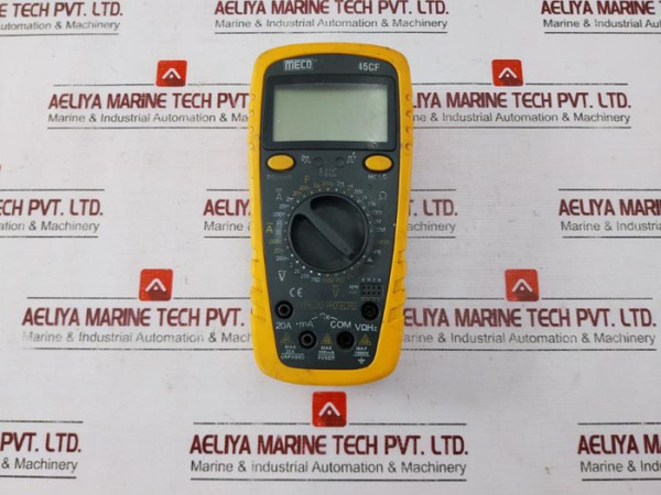 Meco 45Cf Count Manual Ranging Digital Multimeter 20A Ma Max 200Ma 1-30Cm
