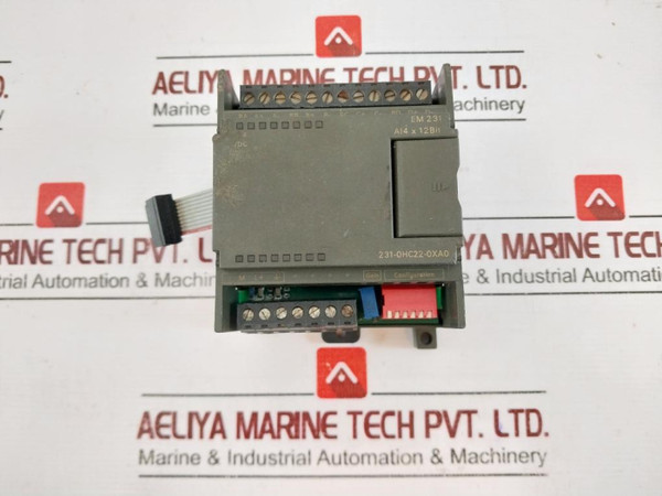 Siemens 6Es7 231-0Hc22-0Xa0 Analog Input Module 21-28 Vdc Sc-s6J92018