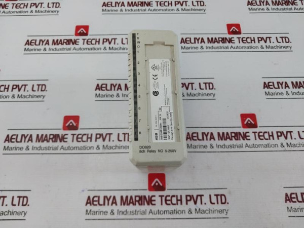 Abb Do820 Digital Output Module 8Ch 5-250V 10A 250Vac 3Bse008514R1