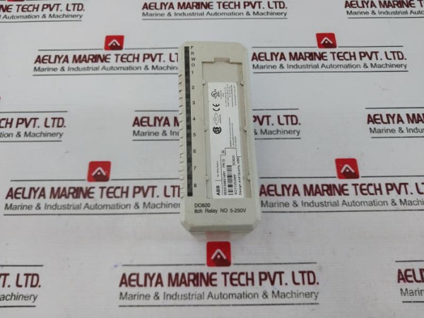 Abb Do820 Digital Output Module 8Ch 5-250V 10A 250Vac 3Bse008514R1
