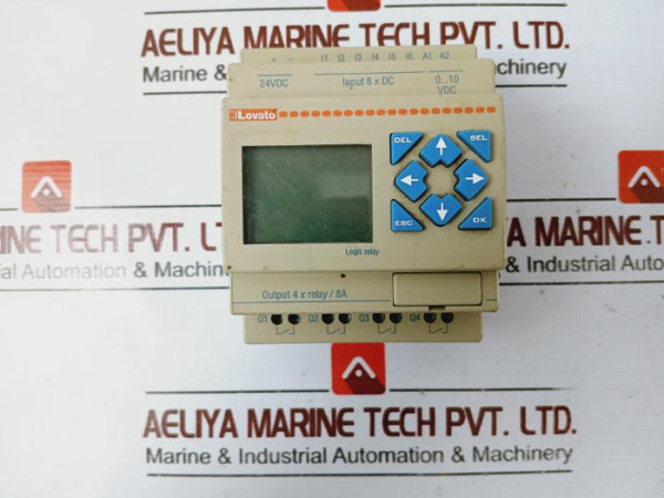 Lovato Lrd12Rd024 Micro Plc Base Module Dc 24V/ 3.2Ma