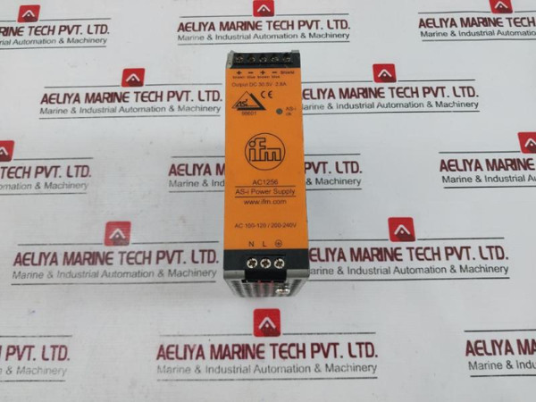 Ifm Electronic Ac1256 As-i Interface Power Supply Module Ac100…120V/200…240V 