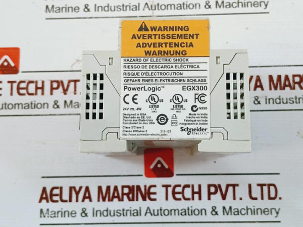Schneider Electric Egx300 Ethernet Gateway W/ Embedded Server For Configuration