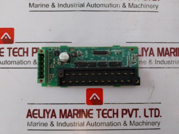 Omron Drt2-md16 3-tier Terminal Block 2110126-0 A  