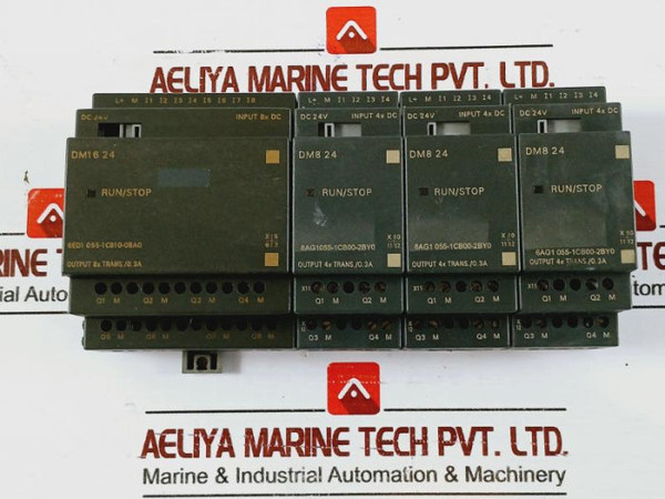Siemens 6Ed1 055-1Cb10-0Ba0 Dm16 24V Expansion I/O Module 8X Dc