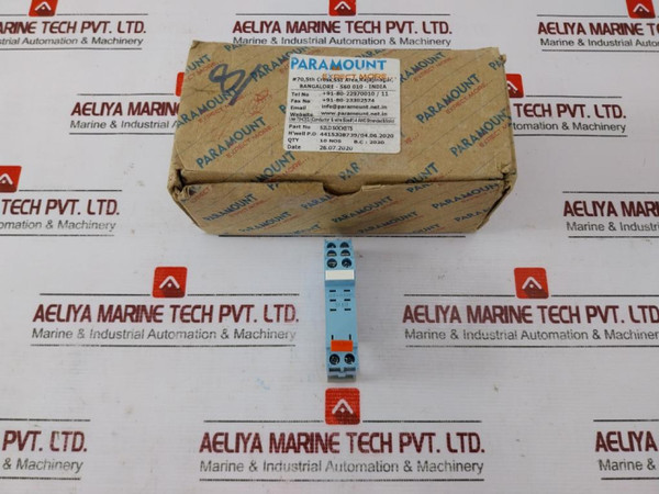 Lot Of 10X Paramount S2-ld Plug In Relay Socket