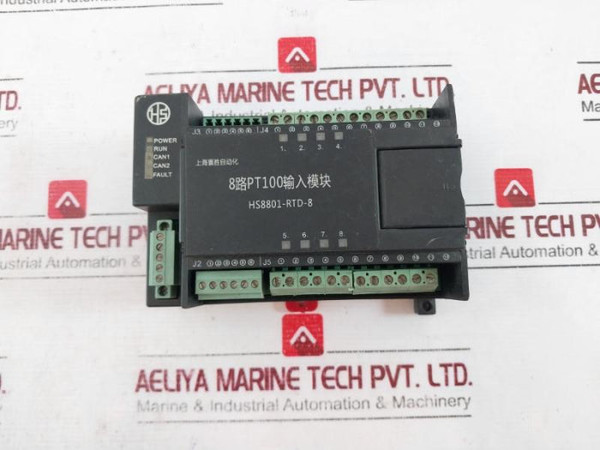 Shanghai Huansheng Hs8801-rtd-8 8-channel Pt100 Input Module