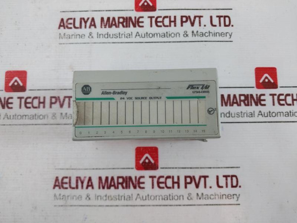 Allen-bradley 1794-ob16 Flex I/O Digital Dc Output Module 24Vdc, Ser.A, Rev: C01