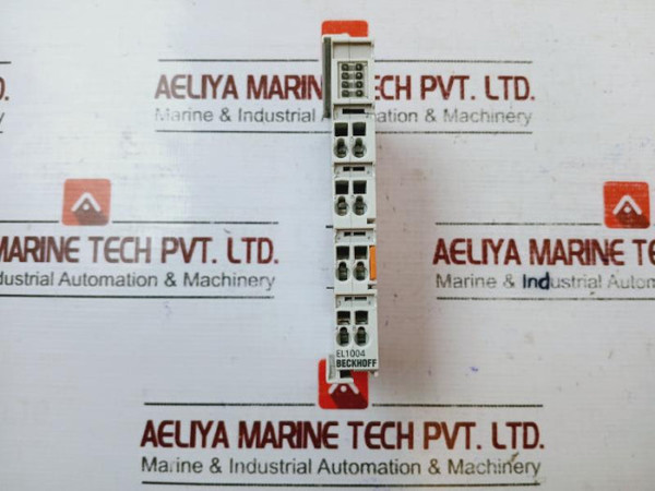 Beckhoff El1004 Ether Cat Terminal 4-channel Digital Input 24 V Dc 3,0 Ms
