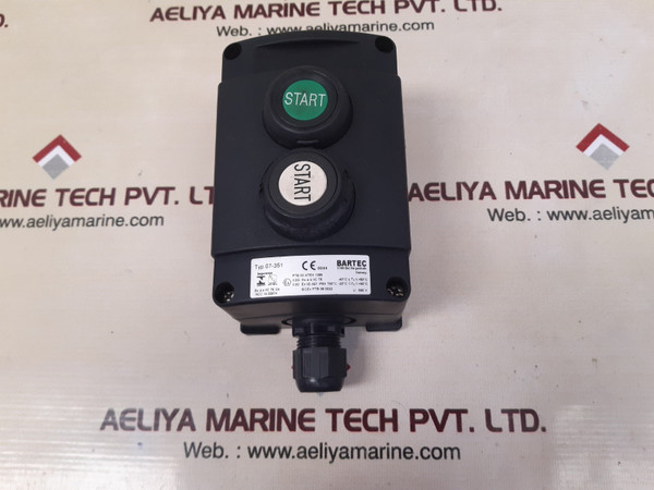 Bartec 07-351 Emergency Push Button Station 690V Ip66